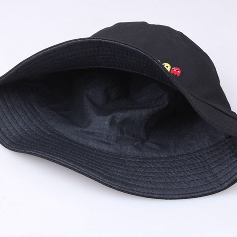 2020 Eat Peas Design Brand Summer Hat Women Men Cotton Panama Bucket Hat Flat Sun Embroidery Visor Fishing Fisherman Bob Hat URB1™ Vêtements Streetwear URB1™ Vêtements Streetwear 2020-e