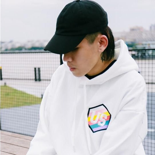 2019 Mens Hip Hop Hoodie Sweatshirt Embroidery Letter Japanese Harajuku Hoodies Pullover Streetwear Autumn Casual Hoodie Cotton - URB1™ Vêtements Streetwear mode boutique streetwear shop