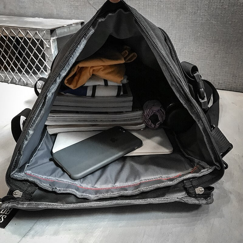 "SUPERDUANG" Sac à Dos Streetwear Rouge - URB1™ - URB1™ Vêtements Streetwear mode boutique streetwear shop