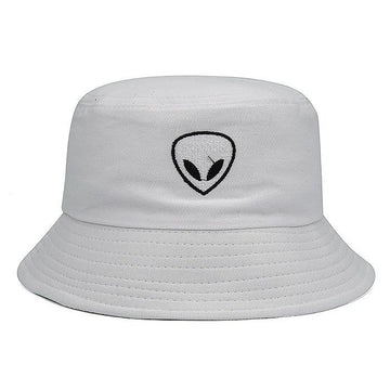 Embroidered Alien Bucket Hat Men Woman Foldable Cotton Beach Sun Hat Street Headwear Fisherman Outdoor Cap Hat 2021 Fashion URB1™ Vêtements Streetwear URB1™ Vêtements Streetwear embroid