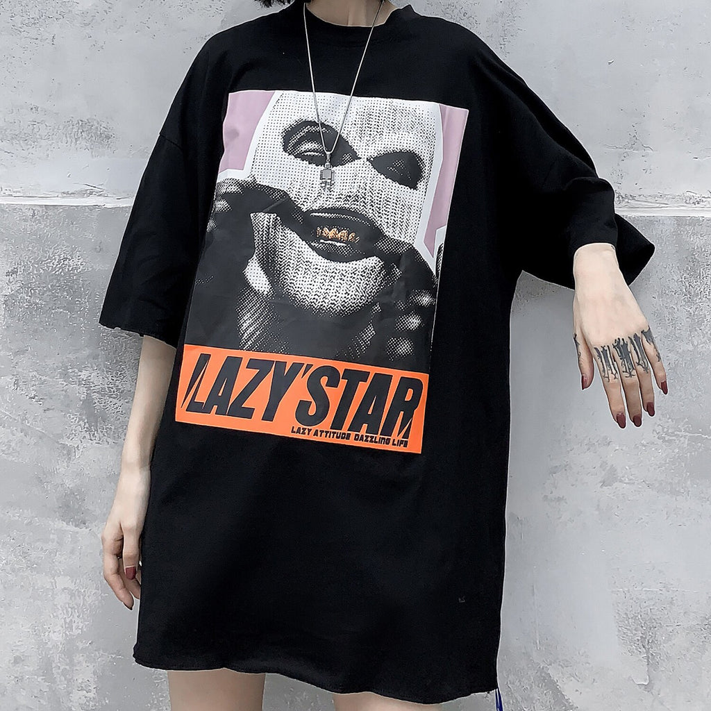 Aelfric Eden Hip Hop Mask Clown Printed Mens T Shirt Harajuku Fashion Male Short Sleeve 2020 Casual Cotton Tops Tees Streetwear - URB1™ Vêtements Streetwear mode boutique streetwear shop