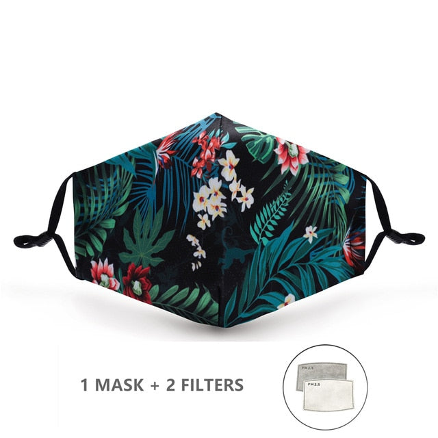 Reusable Mouth Mask Washable British Protective PM2.5 Filter Mask Anti Dust Face Mask Windproof Mouth-muffle Anti Flu Mask URB1™ Vêtements Streetwear URB1™ Vêtements Streetwear reusable