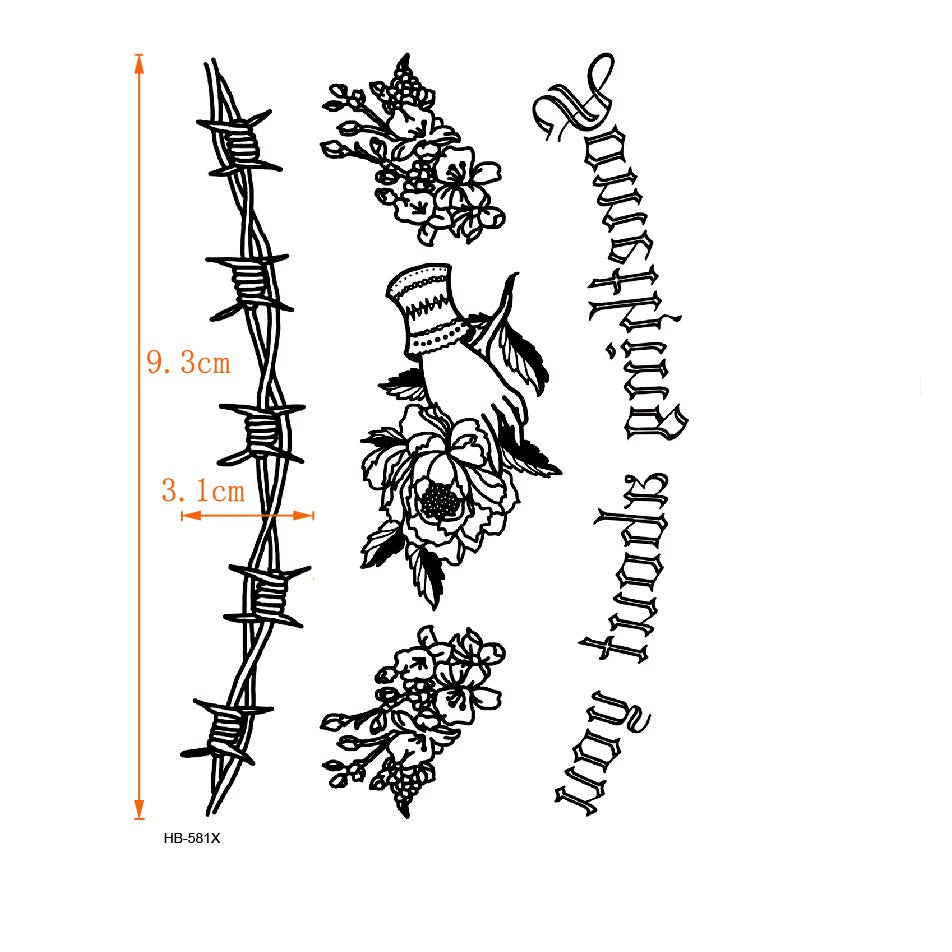 Something about you Waterproof Temporary Tattoo sticker Flower body art tatoo sleeve men Glitter tattoos Men tatuajes temporales URB1™ Vêtements Streetwear URB1™ Vêtements Streetwear so