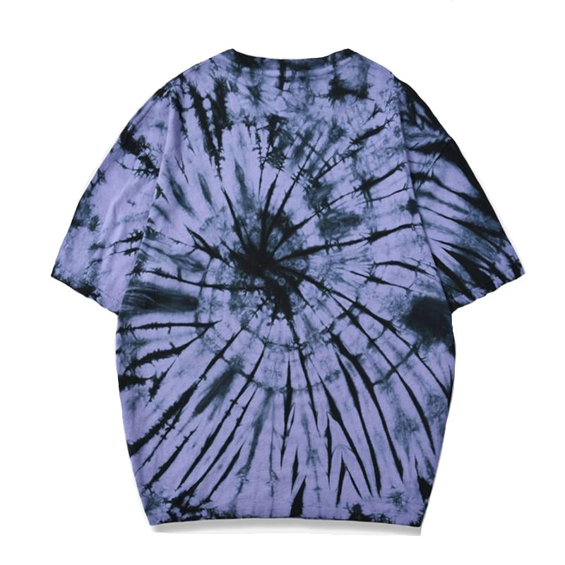 Dark Icon Paisley Tie Dyeing Street Tshirts Men 2020 Summer Crew Neck Hipster T-shirt Cotton Tee Shirts URB1™ Vêtements Streetwear URB1™ Vêtements Streetwear dark-icon-paisley-tie-dyein
