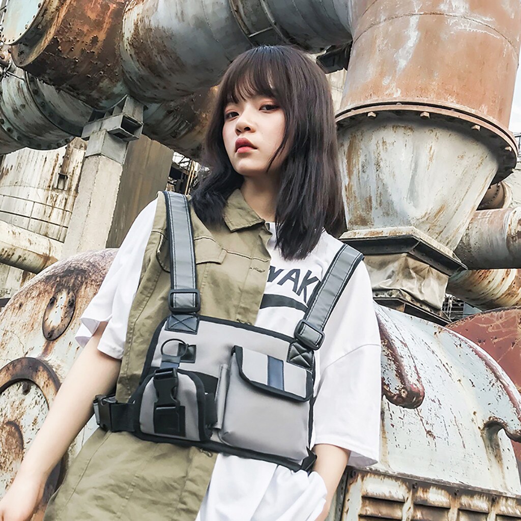 "TACTICAL REFLECTIVE" Sacoche Ventrale Réfléchissant Streetwear - URB1™ - URB1™ Vêtements Streetwear mode boutique streetwear shop