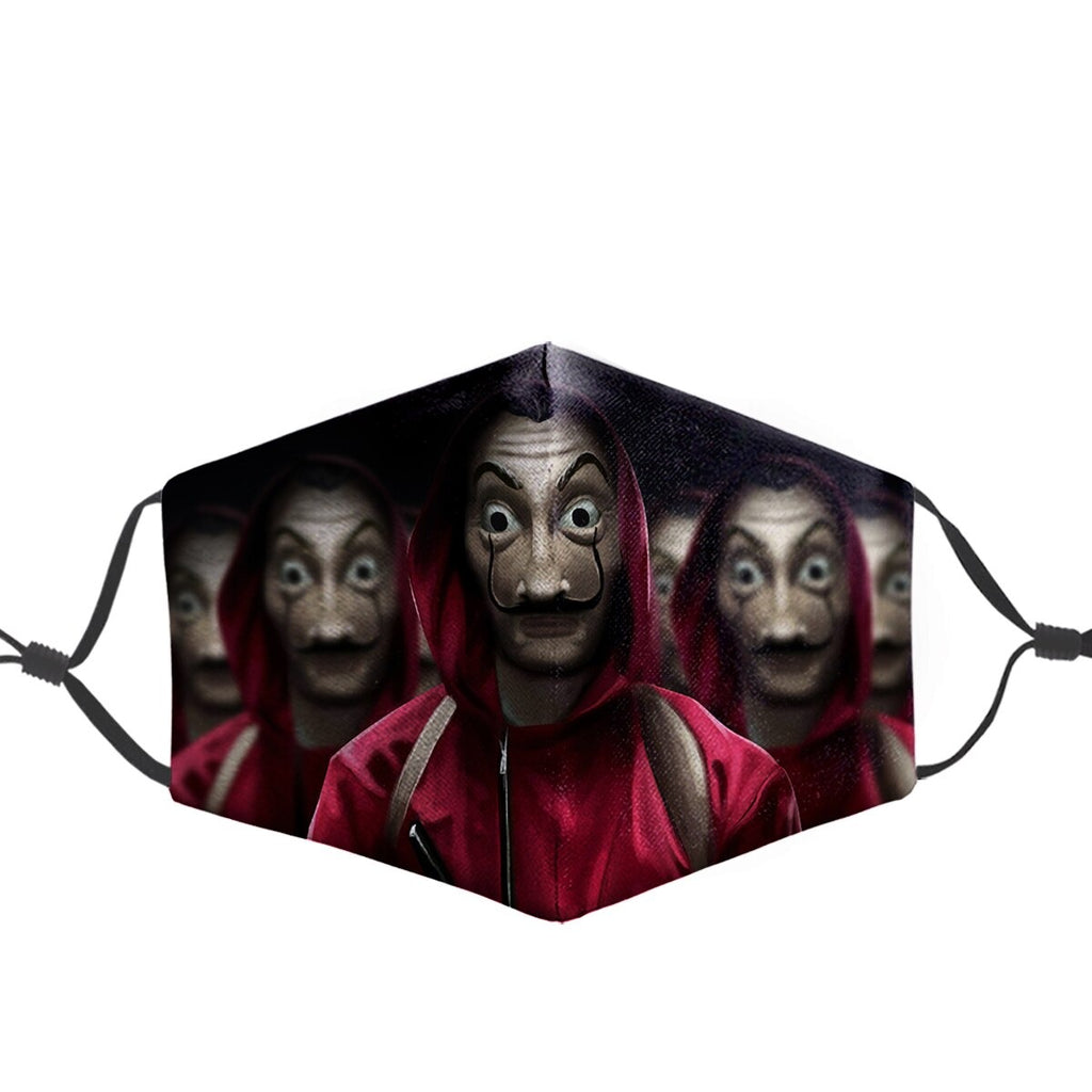 Fashion Marvel Printing Mouth Mask Reusable Washable PM2.5 Filter Adult Mouth Mask Dust Face Masks Anti Bacteria Proof Flu Mask URB1™ Vêtements Streetwear URB1™ Vêtements Streetwear fas