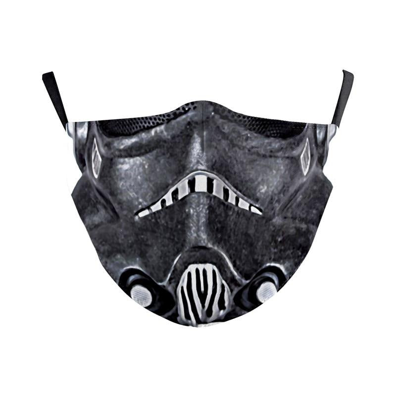 NADANBAO Adult Kid Star War Cosplay Print Face Mask Adult Kid Washable Masks Fabric Reusable PM2.5 Filters Dust Proof URB1™ Vêtements Streetwear URB1™ Vêtements Streetwear nadanbao-adul