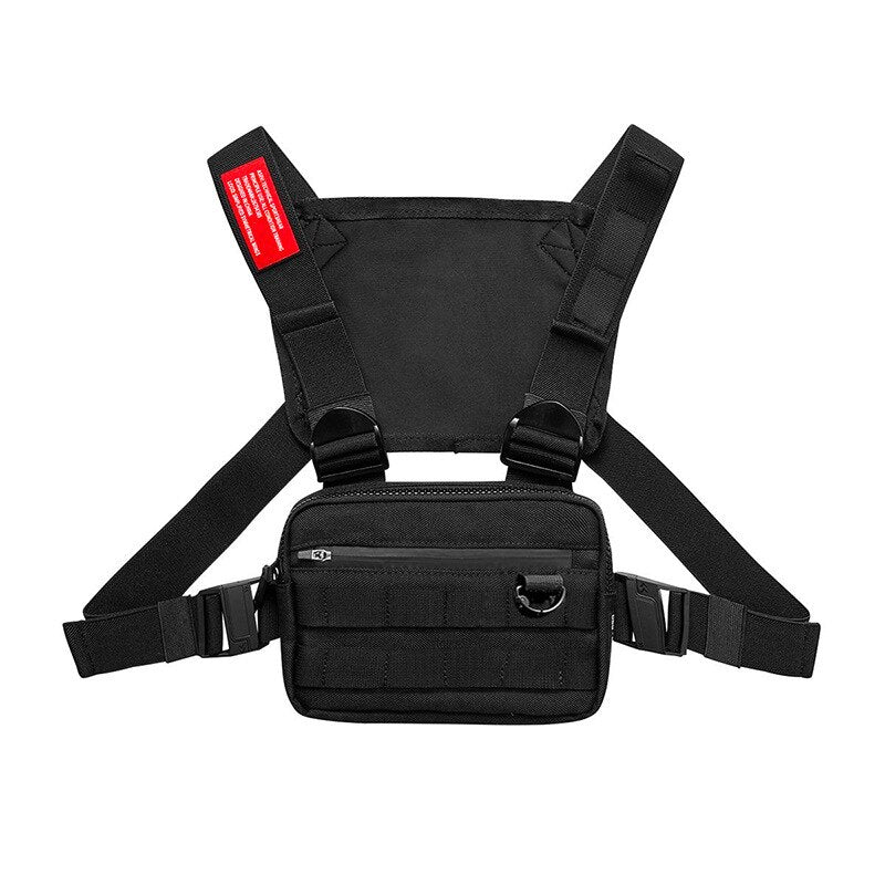 Trendy Chest Rig Bag for Men Women Outdoor Streetwear Hip Hop Chest Bags Men Disco Tactical Vest Small Square Chest Packs New URB1™ Vêtements Streetwear URB1™ Vêtements Streetwear trend