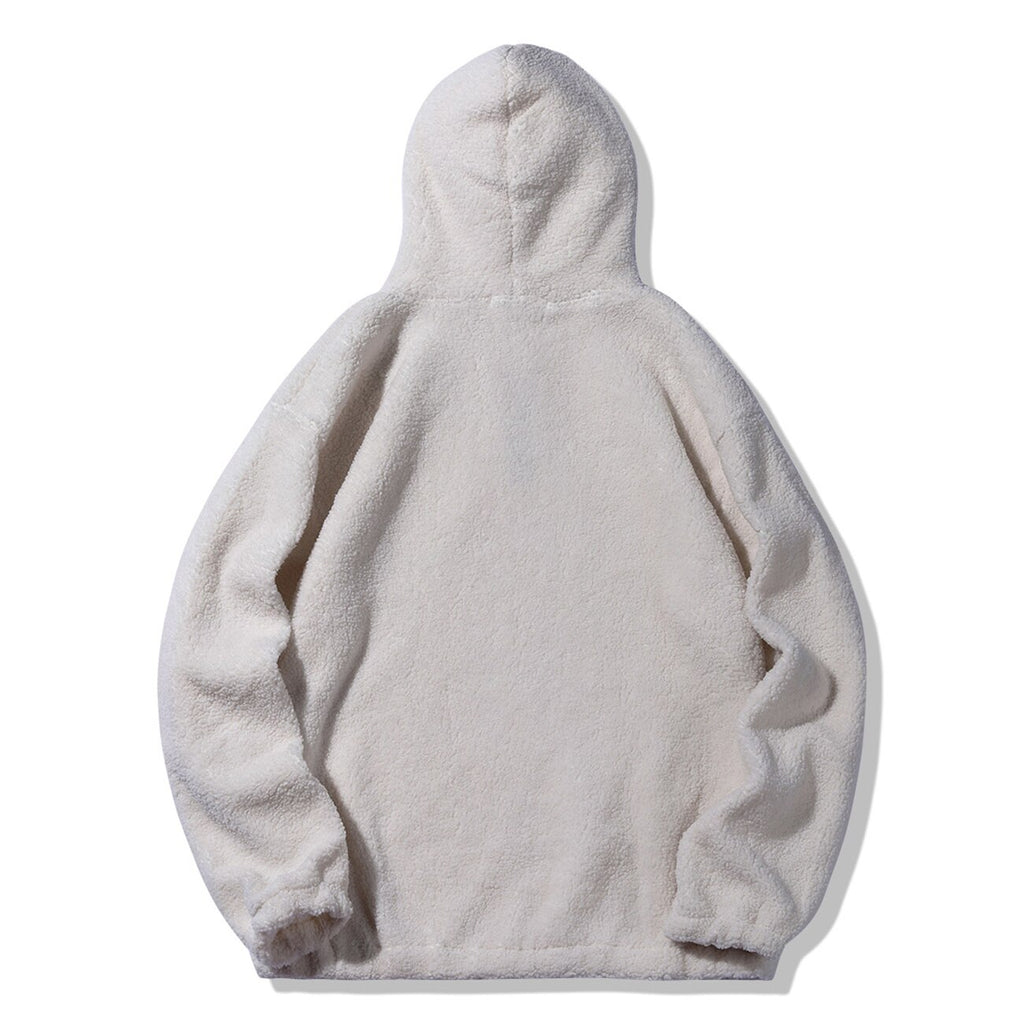 sweat-shirt-hoodie-à-capuche-molletoné-mouton-noir-beige-blanc-zip-homme-femme-pas-cher-mixte-urb1-vêtements-streetwear