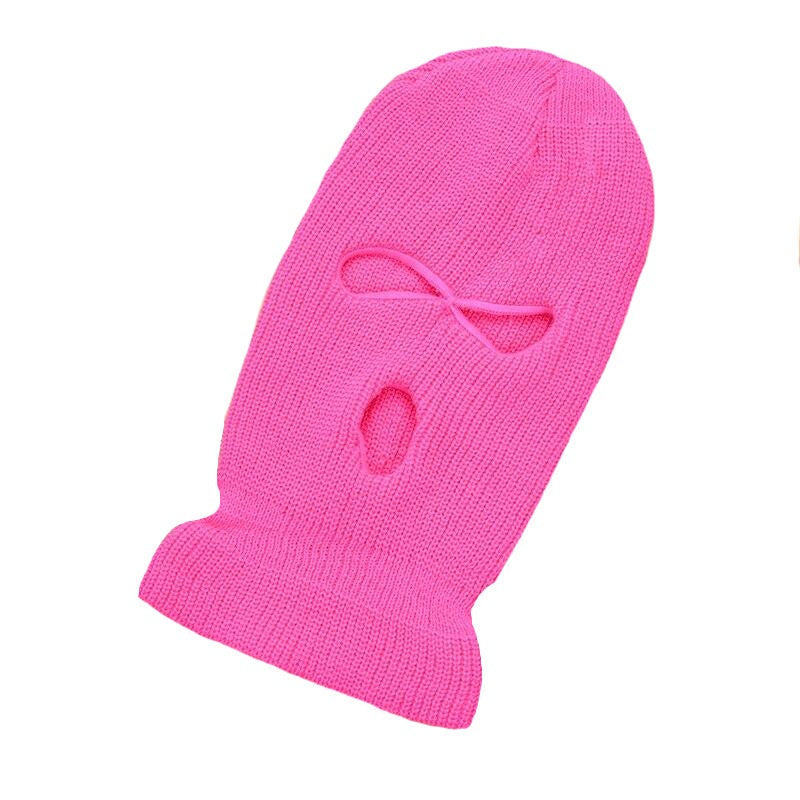 Full Face Cover Mask Three 3 Hole Balaclava Knit Hat Army Tactical CS Winter Ski Cycling Mask Beanie Hat Scarf Warm Face Masks URB1™ Vêtements Streetwear URB1™ Vêtements Streetwear full