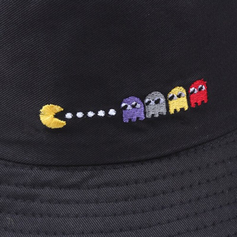 2020 Eat Peas Design Brand Summer Hat Women Men Cotton Panama Bucket Hat Flat Sun Embroidery Visor Fishing Fisherman Bob Hat URB1™ Vêtements Streetwear URB1™ Vêtements Streetwear 2020-e