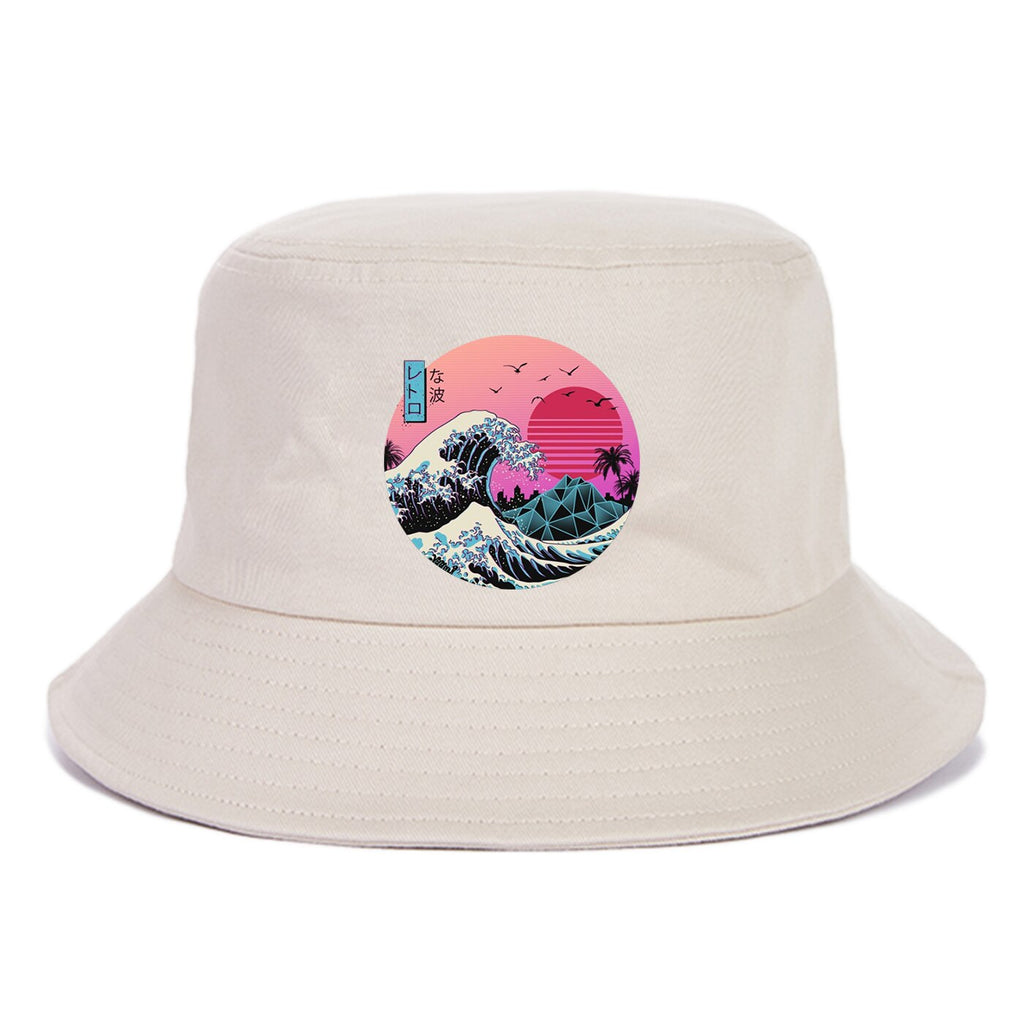 Anime Beach Bucket Cap Unisex Cotton Bucket Hats Women Men Summer Sunscreen Hat Solid color Sunbonnet Outdoor Fisherman's Hat URB1™ Vêtements Streetwear URB1™ Vêtements Streetwear anime