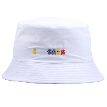 2020 Eat Peas Design Brand Summer Hat Women Men Cotton Panama Bucket Hat Flat Sun Embroidery Visor Fishing Fisherman Bob Hat URB1™ Vêtements Streetwear URB1™ Vêtements Streetwear 2020-e