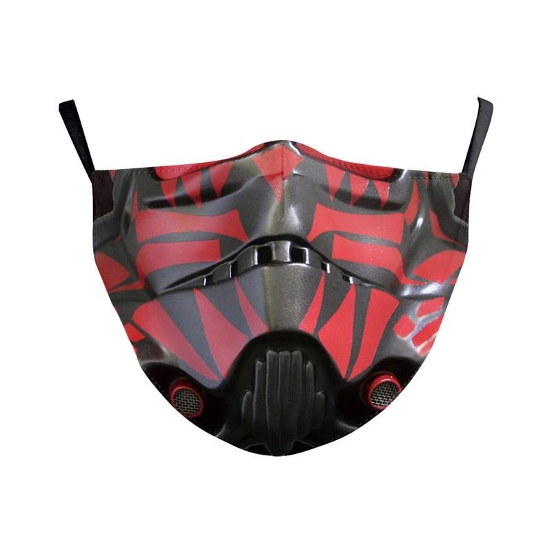 NADANBAO Adult Kid Star War Cosplay Print Face Mask Adult Kid Washable Masks Fabric Reusable PM2.5 Filters Dust Proof URB1™ Vêtements Streetwear URB1™ Vêtements Streetwear nadanbao-adul