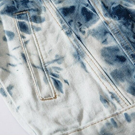 Dark Icon Tie Dyeing Denim Jackets Men 2020 New Fashion Street Jeans Jacket Hip Hop Jackets Men URB1™ Vêtements Streetwear URB1™ Vêtements Streetwear dark-icon-tie-dyeing-denim-jackets-