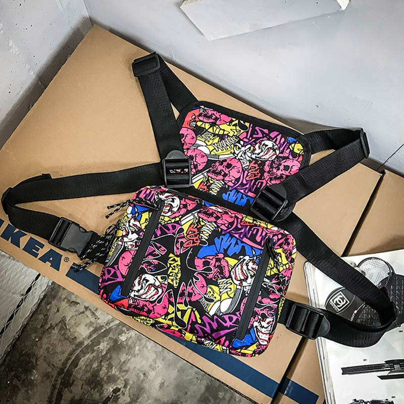 Tactical Chest Bags For Men New Trend Motorcycle Function Chest Rig Bags For Women Casual Travel Waist Pack Male Hip Hop Pocket URB1™ Vêtements Streetwear URB1™ Vêtements Streetwear tac