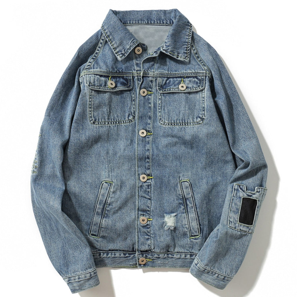 "TCL" Veste en Jean denim - URB1™ - URB1™ Vêtements Streetwear mode boutique streetwear shop