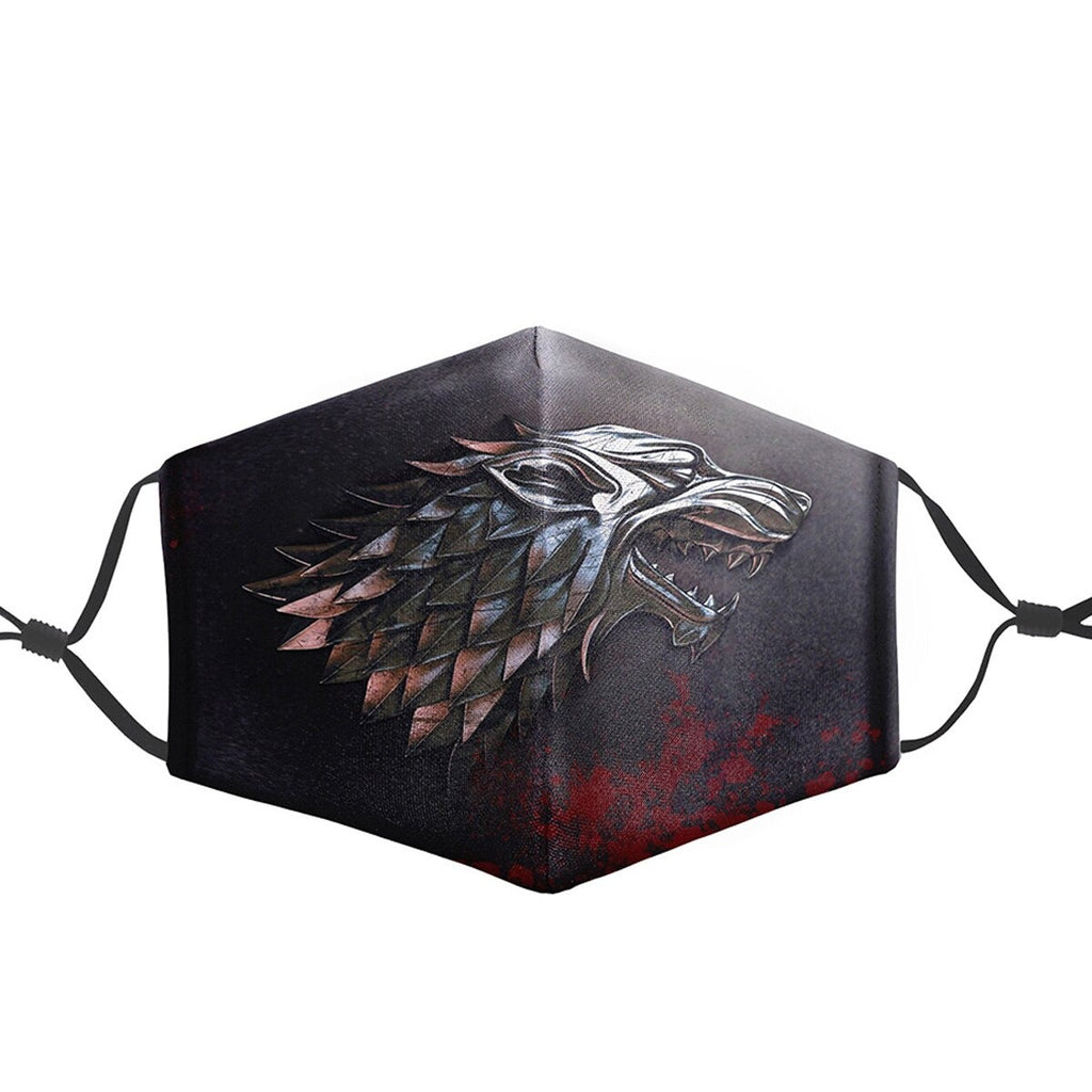 Fashion Marvel Printing Mouth Mask Reusable Washable PM2.5 Filter Adult Mouth Mask Dust Face Masks Anti Bacteria Proof Flu Mask URB1™ Vêtements Streetwear URB1™ Vêtements Streetwear fas