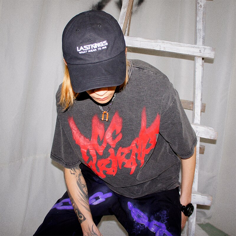 UNCLEDONJM 2020 Summer Men T shirt O-neck Men T shirt Loose Hip hop Tops Tees Streetwear Short Sleeve T shirts ED-AD04 URB1™ Vêtements Streetwear URB1™ Vêtements Streetwear uncledonjm-2