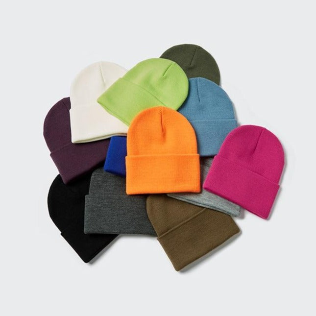 INFLATION Unisex Candy Color Beanies Hat Unisex Winter Warm Wild Knitted Skullcap Men 10 Colors Skullies Beanies 280CI2020 URB1™ Vêtements Streetwear URB1™ Vêtements Streetwear inflatio