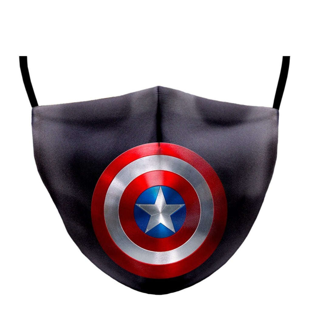 Fashion Marvel Printing Mouth Mask Reusable Washable PM2.5 Filter Adult Mouth Mask Dust Face Masks Anti Bacteria Proof Flu Mask URB1™ Vêtements Streetwear URB1™ Vêtements Streetwear fas