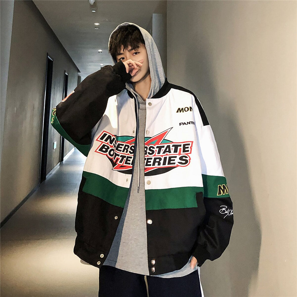Hip Hop Baseball Youth Jacket Men Patchwork Big Letter College Style Jackets Male Casual Harajuku Chaquetas Unisex Streetwear URB1™ Vêtements Streetwear URB1™ Vêtements Streetwear hip-h