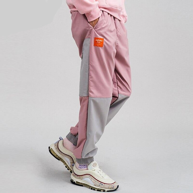 2019 Hip Hop Pants Joggers Streetwear Men Harajuku Sweatpants Color Block Patchwork Harem Pants Autumn Track Trousers Hipster URB1™ Vêtements Streetwear URB1™ Vêtements Streetwear 2019-