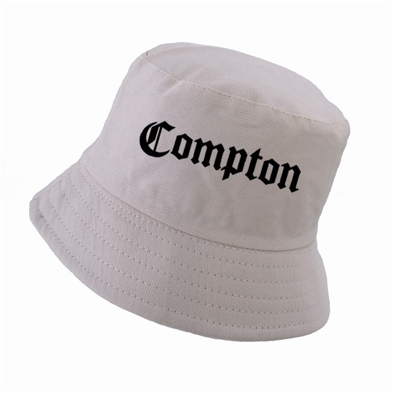 new COMPTON print bucket hat Hip Hop fisherman hat Flat fashion sport sun Hat For Unisex panama cap compton dad gorro pescador URB1™ Vêtements Streetwear URB1™ Vêtements Streetwear new-
