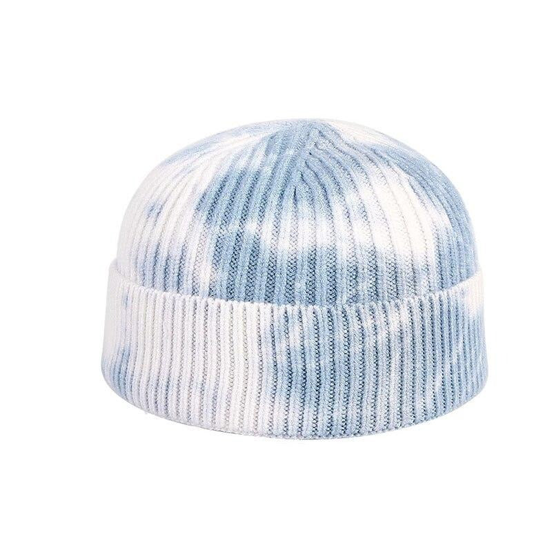 Unisex Beanie Men Short Hat Women 2020 Winter Fisherman Beanies For Ladies tie dye Print Autumn Hip Hop Knitted Cap Skullcap URB1™ Vêtements Streetwear URB1™ Vêtements Streetwear unisex