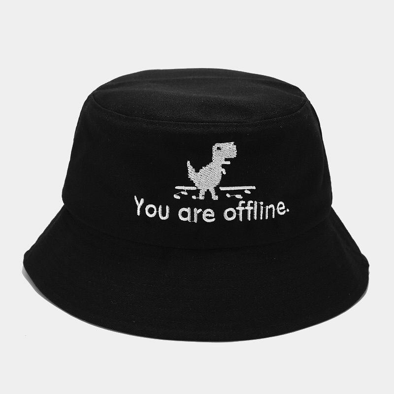 2020 Creative Error Page Bucket Hat Unisex Foldable Dinosaur Bob Cap Hip Hop Gorros Men Summer Caps Panama Fishing Bucket Hat URB1™ Vêtements Streetwear URB1™ Vêtements Streetwear 2020-