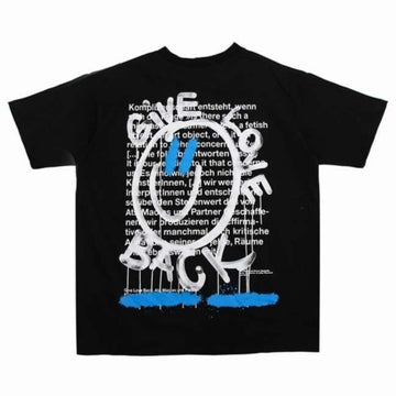 Give love back T-shirt men t shirts Harajuku Funny Print Tshirt Men Hip Hop Cotton Streetwear Tee Shirt Homme Tops tees T332 URB1™ Vêtements Streetwear URB1™ Vêtements Streetwear give-l