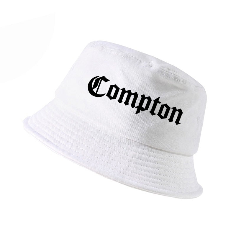 new COMPTON print bucket hat Hip Hop fisherman hat Flat fashion sport sun Hat For Unisex panama cap compton dad gorro pescador URB1™ Vêtements Streetwear URB1™ Vêtements Streetwear new-