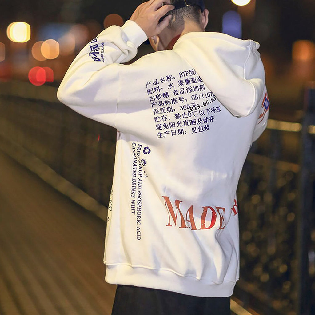 Aelfric Eden Chinese Printed Mens Hoodies Fashion Streetwear Male Pullover 2019 Autumn Hip Hop Casual Cotton Hooded Sweatshirts URB1™ Vêtements Streetwear URB1™ Vêtements Streetwear ael