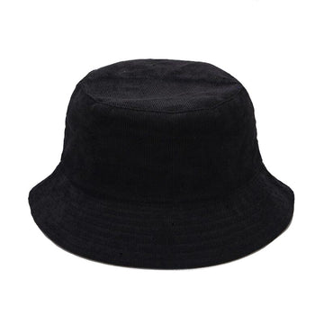 chapeau bob en velour noir streetwear URB1 vêtements accessoires fashion tendance 