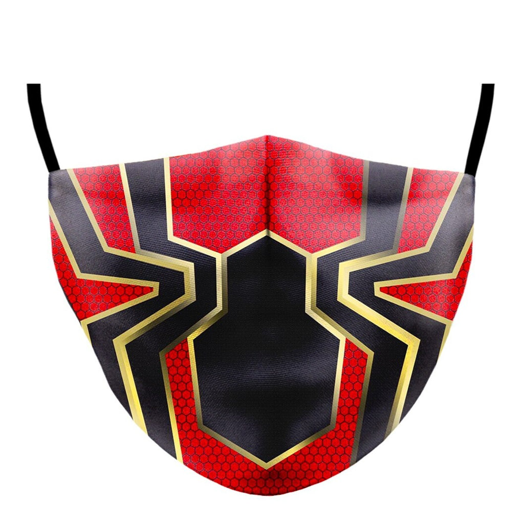 Fashion Marvel Printing Mouth Mask Reusable Washable PM2.5 Filter Adult Mouth Mask Dust Face Masks Anti Bacteria Proof Flu Mask URB1™ Vêtements Streetwear URB1™ Vêtements Streetwear fas