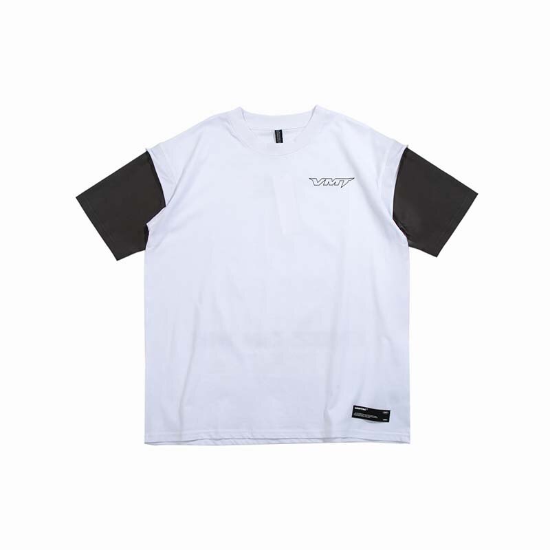 Colour Block men t shirts Harajuku Funny Print Tshirt Men Hip Hop 100% Cotton Streetwear loose Tee Shirt Homme Tops tees T337 - URB1™ Vêtements Streetwear mode boutique streetwear shop