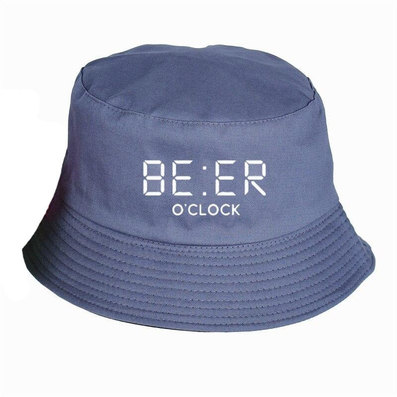 THE COOLMIND 100% cotton funny BEER OCLOCK print Bucket Hat cool summer funny Sunscreen Hats Women Men fisherman hat URB1™ Vêtements Streetwear URB1™ Vêtements Streetwear the-coolmind-1