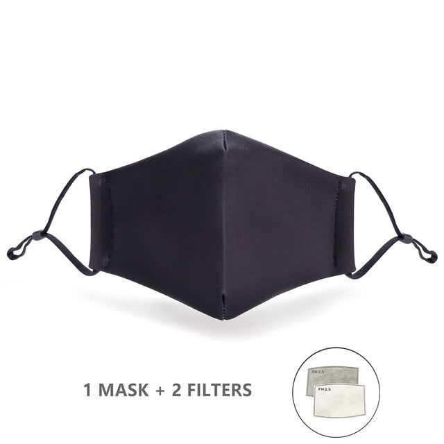 Reusable Mouth Mask Washable British Protective PM2.5 Filter Mask Anti Dust Face Mask Windproof Mouth-muffle Anti Flu Mask URB1™ Vêtements Streetwear URB1™ Vêtements Streetwear reusable