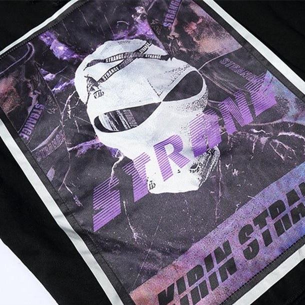 "STRANE" Veste en jean Denim Noir - UBR1™ - URB1™ Vêtements Streetwear mode boutique streetwear shop