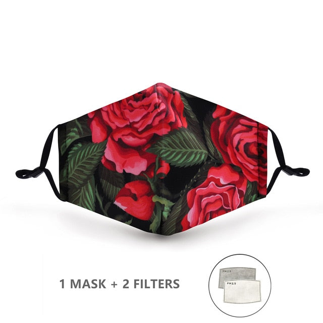 Reusable Mouth Mask Washable British Protective PM2.5 Filter Mask Anti Dust Face Mask Windproof Mouth-muffle Anti Flu Mask URB1™ Vêtements Streetwear URB1™ Vêtements Streetwear reusable