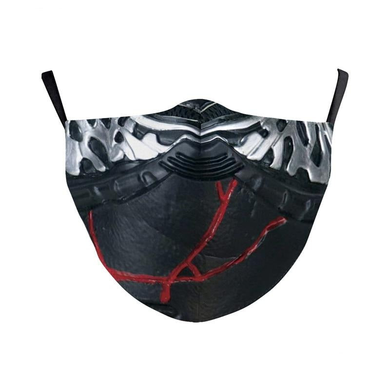 NADANBAO Adult Kid Star War Cosplay Print Face Mask Adult Kid Washable Masks Fabric Reusable PM2.5 Filters Dust Proof URB1™ Vêtements Streetwear URB1™ Vêtements Streetwear nadanbao-adul