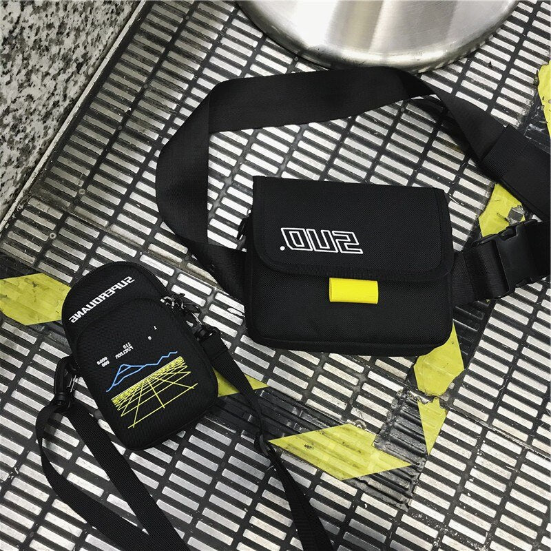 "SUD." Sacoche Banane Streetwear - URB1™ - URB1™ Vêtements Streetwear mode boutique streetwear shop