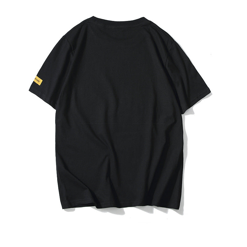 BOLUBAO Fashion Brand Men T-Shirts Summer Trend Men Short Sleeve Printing Men's T Shirt Personality Top Tee Shirt High Quality - URB1™ Vêtements Streetwear mode boutique streetwear shop