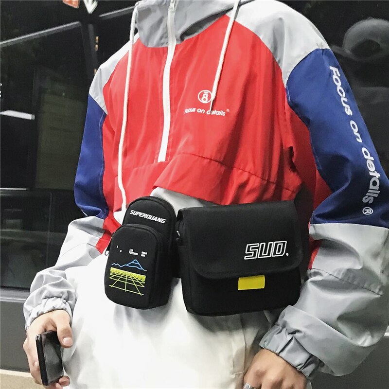 "SUD." Sacoche Banane Streetwear - URB1™ - URB1™ Vêtements Streetwear mode boutique streetwear shop