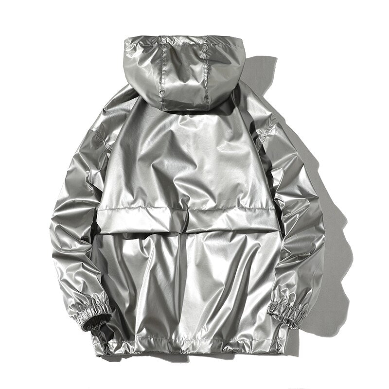 "KHROM" Veste Doudoune Argenté Streetwear - URB1™ - URB1™ Vêtements Streetwear mode boutique streetwear shop