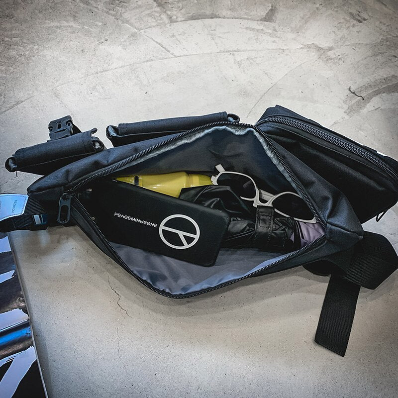 "1605" Sacoche Streetwear Blanc - URB1™ - URB1™ Vêtements Streetwear mode boutique streetwear shop