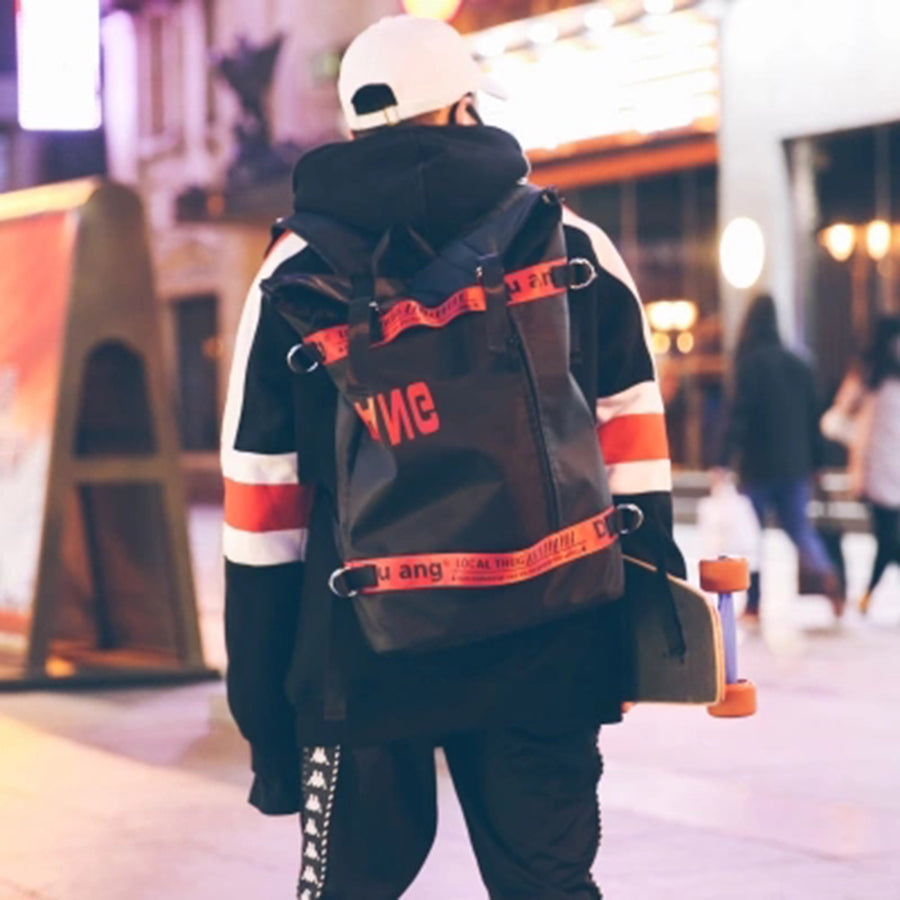 "DU ANG"  Sac à dos à Sangles Streetwear - URB1™ - URB1™ Vêtements Streetwear mode boutique streetwear shop