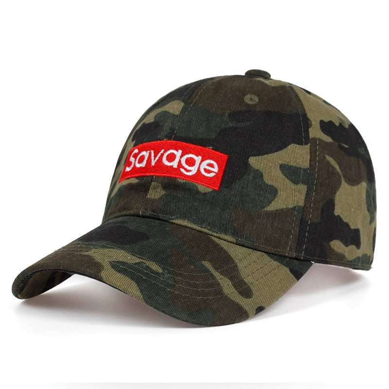 2019 new savage letter Embroidered baseball cap 100%cotton Couple Leisure Caps Hip hop snapback golf hat fashion dad Hats - URB1™ Vêtements Streetwear mode boutique streetwear shop