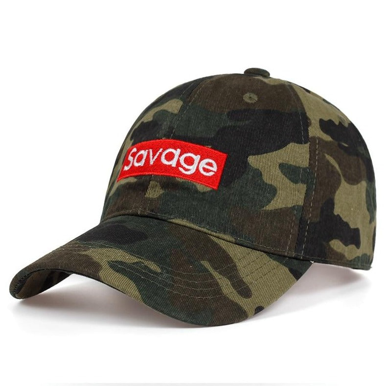 2019 new savage letter Embroidered baseball cap 100%cotton Couple Leisure Caps Hip hop snapback golf hat fashion dad Hats - URB1™ Vêtements Streetwear mode boutique streetwear shop