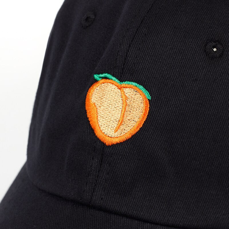 "PEACH" Casquette streetwear Noir - URB1™ - URB1™ Vêtements Streetwear mode boutique streetwear shop